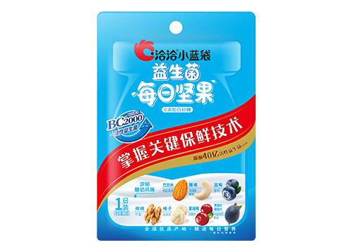 918博天堂小蓝袋益生菌每日坚果